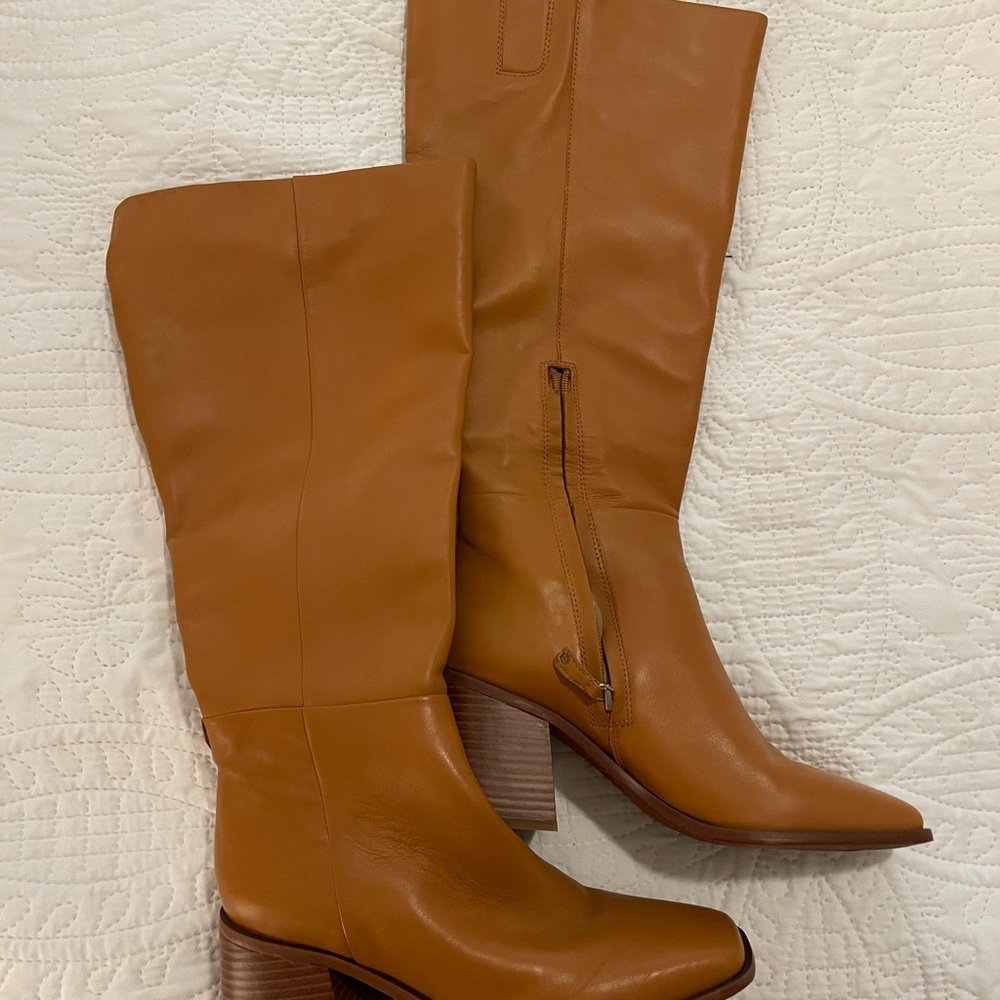 Sam Edelman Tan Leather Boots